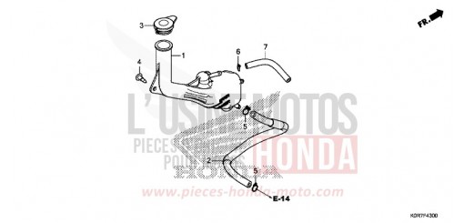 RESERVE TANK SH125ADL de 2020